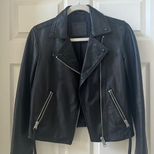 AllSaints Dalby leather jacket